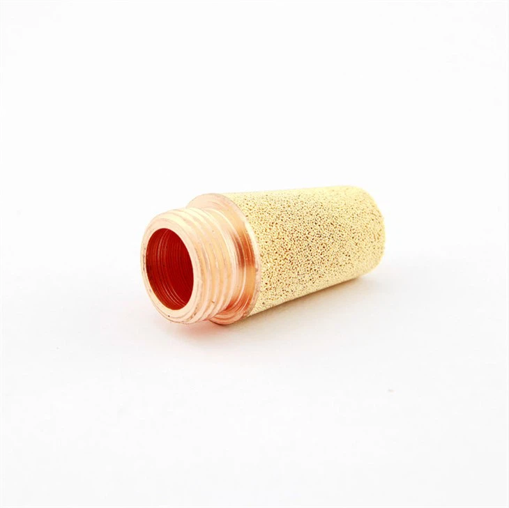 Pneumatic Exhaust Sintered Bronze Muffler